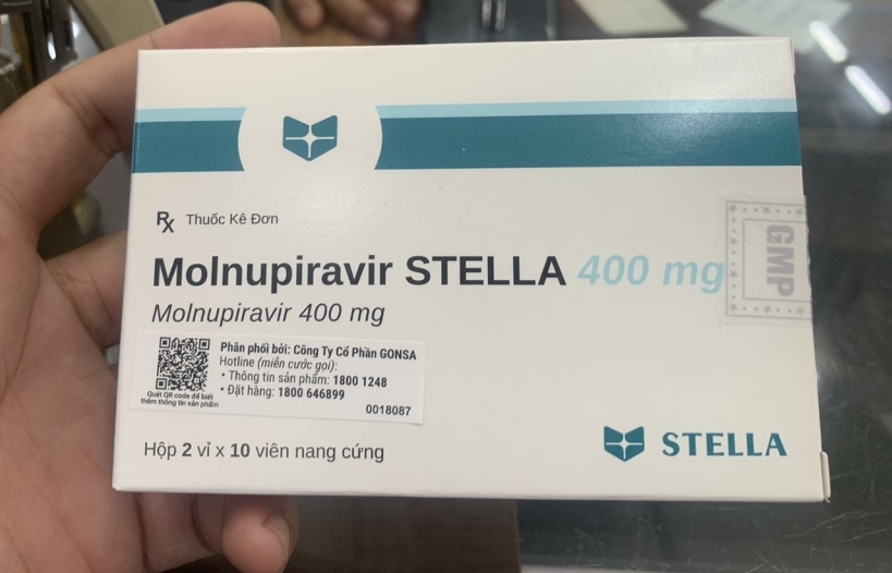 Bộ Y tế đã cấp phép nhập khẩu hơn 37 triệu viên thuốc Molnupiravir