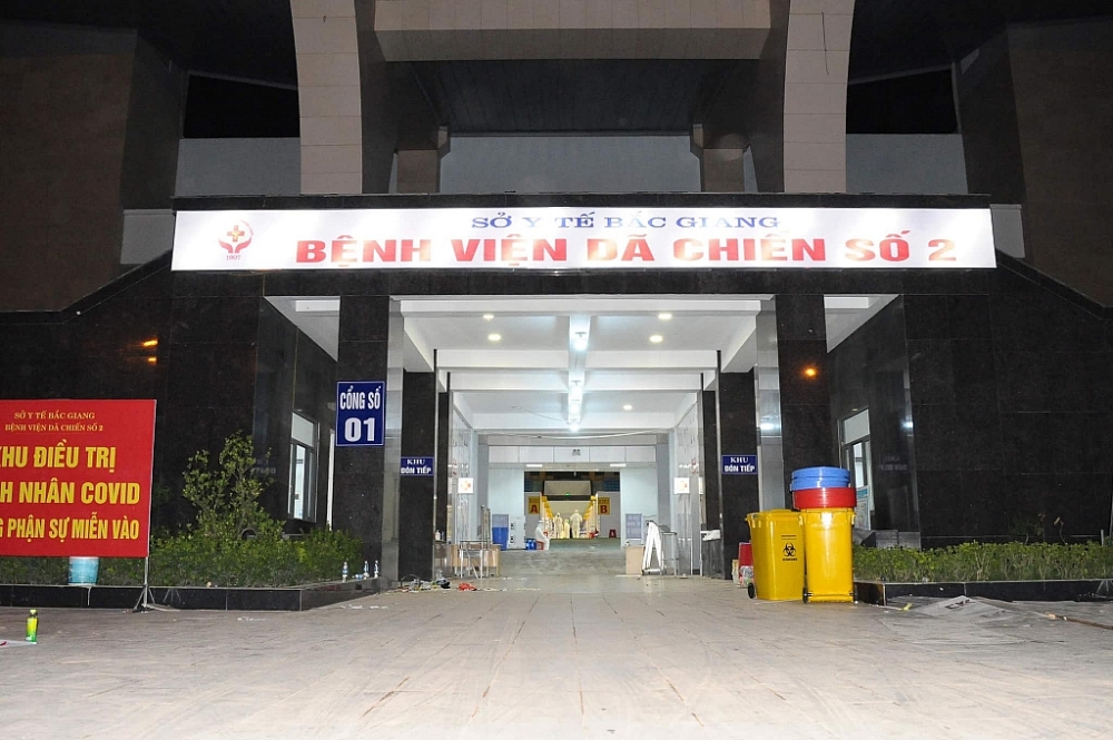 Bệnh viện Dã chiến số 2 Bắc Giang đã tiếp nhận hơn 500 ca mắc Covid-19