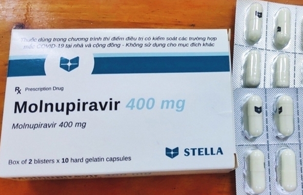 Thuốc Molnupiravir 400 mg được đưa vào phác đồ điều trị Covid-19
