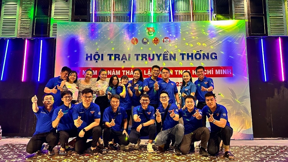 Thanh niên ngành Tài chính tại TPHCM tổ chức hội trại về nguồn