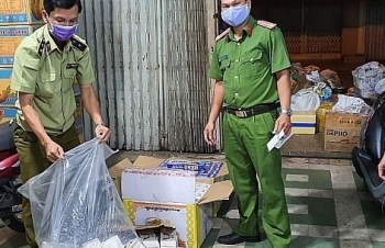 Giá chênh lệch tăng, buôn lậu thuốc lá nổi cộm trên tuyến biên giới An Giang