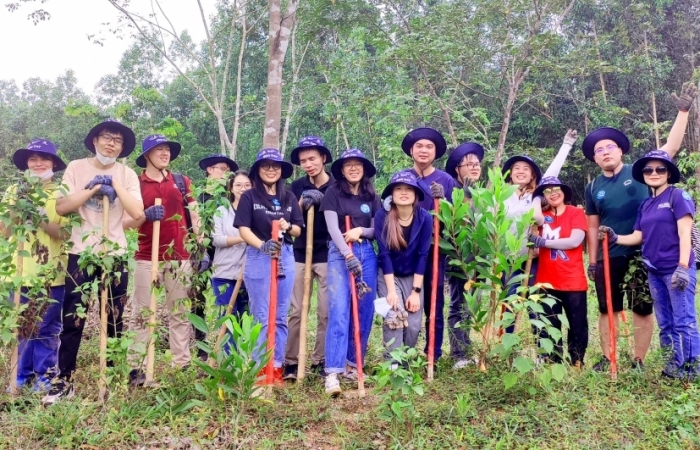 BAT Việt Nam phối hợp trồng rừng chống biến đổi khí hậu