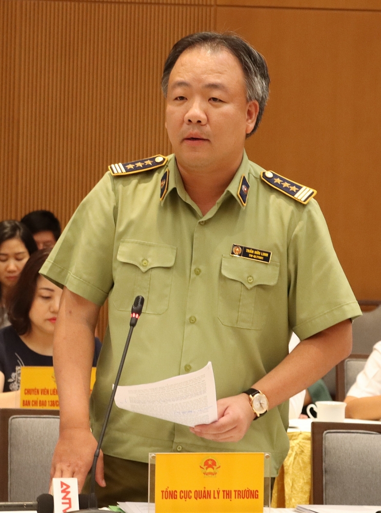 Tổng cục trưởng Tổng cục Quản lý thị trường (QLTT) Trần Hữu Linh