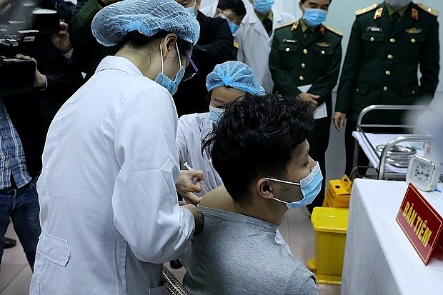 Vắc xin Covid-19 thứ 2 do Việt Nam sản xuất được tiêm thử nghiệm trên người vào tháng 1/2021.