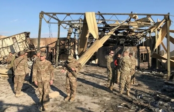 Lính Mỹ và Iraq sơ tán gần 8 tiếng trước cuộc tấn công của Iran