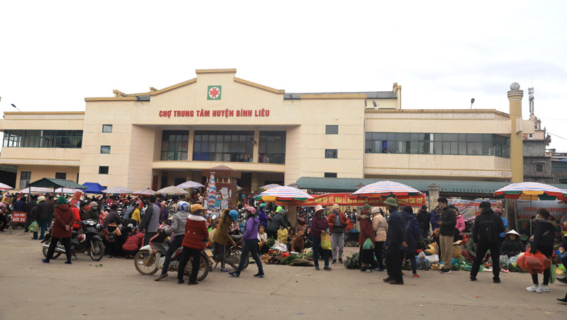 ron rang phien cho binh lieu ngay cuoi nam