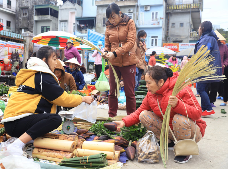 ron rang phien cho binh lieu ngay cuoi nam