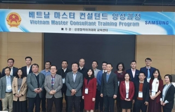 Samsung hỗ trợ đưa chuyên gia công nghiệp phụ trợ Việt Nam sang đào tạo tại Hàn Quốc