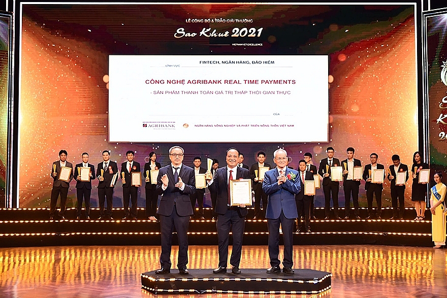 Agribank đạt Giải thưởng Sao Khuê năm 2021