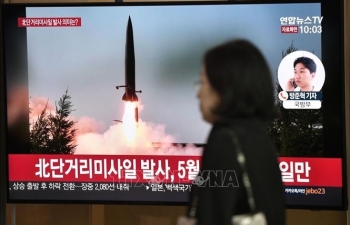 Ẩn ý của Triều Tiên khi phóng 2 tên lửa tầm ngắn ra biển Nhật Bản