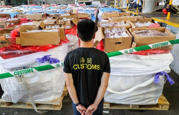 Hải quan Hồng Kông triệt phá đường dây buôn lậu thịt