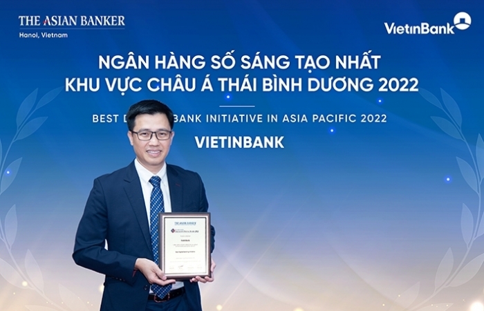 VietinBank eFAST: Ngân hàng số sáng tạo nhất châu Á - Thái Bình Dương