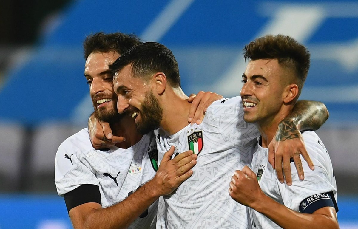 Italy có chiến thắng đậm 6-0 trước Moldova. (Nguồn: Getty Images)