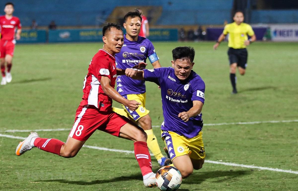 Viettel tiếp tục dẫn đầu V-League 2020 sau vòng 5 giai đoạn hai. (Ảnh: Hiển Nguyễn/Vietnam+) 