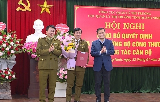 Cục Quản lý thị trường Quảng Ninh có quyền Cục trưởng mới