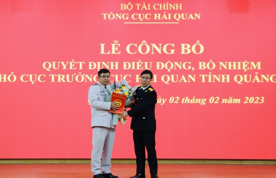 Ông Bùi Ngọc Lợi được bổ nhiệm làm Phó Cục trưởng Cục Hải quan Quảng Ninh