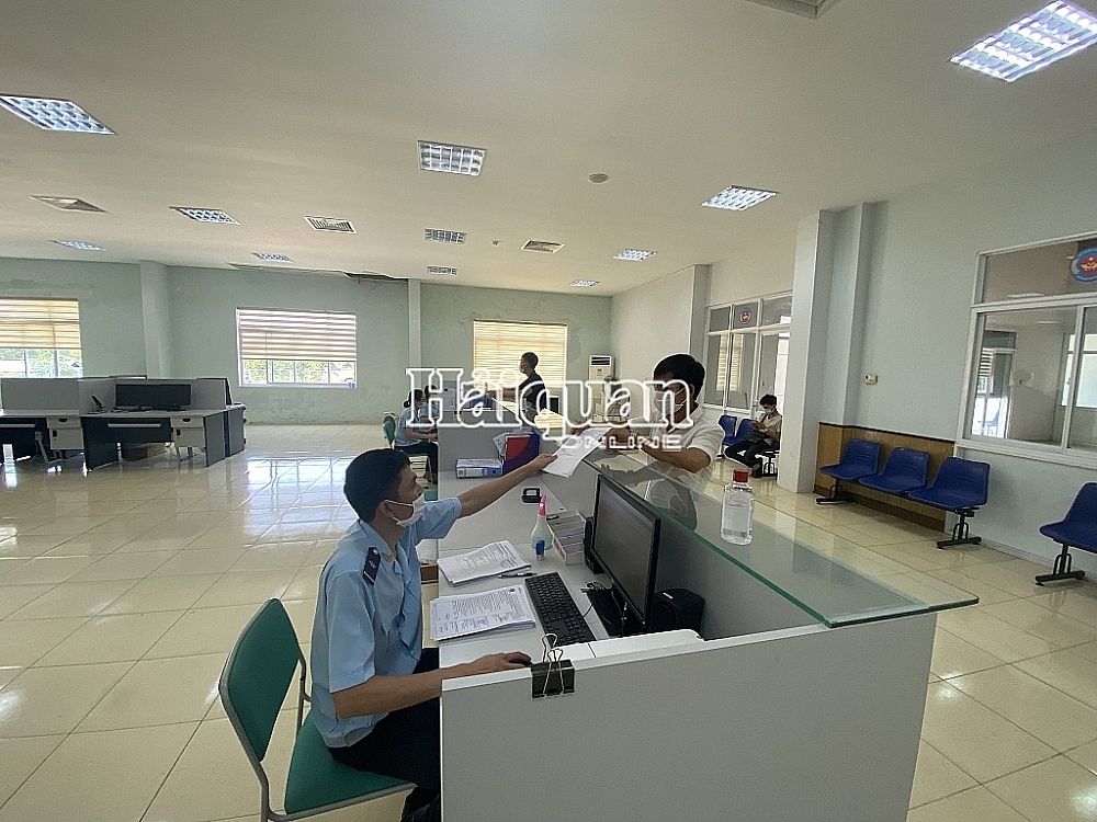Hoạt động nghiệp vụ tại Chi cục Hải quan cửa khẩu Lao Bảo, Cục Hải quan Quảng Trị.