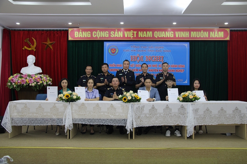 12 doanh nghiệp tham gia Chương trình tự nguyện tuân thủ tại Hải quan Bắc Ninh