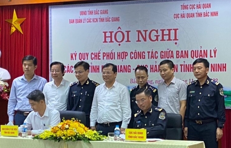 Hải quan Bắc Ninh tích cực phối hợp quản lý xuất nhập khẩu qua địa bàn  tỉnh Bắc Giang