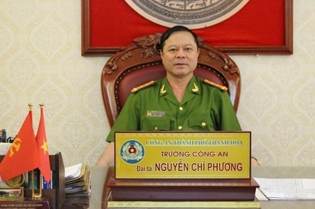 tuoc danh hieu cong an nhan dan doi voi truong cong an thanh hoa