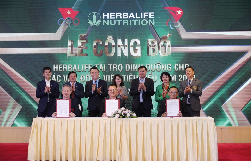 Herbalife Việt Nam tài trợ sản phẩm dinh dưỡng cho vận động viên Việt Nam