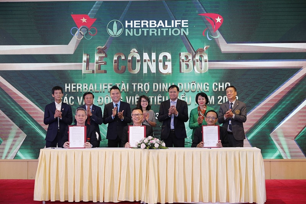 Herbalife Việt Nam tài trợ sản phẩm dinh dưỡng cho vận động viên Việt Nam