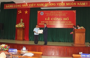 Công ty TNHH Công nghiệp nặng Doosan Việt Nam được công nhận là doanh nghiệp ưu tiên