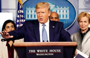 Tổng thống Trump tin Mỹ sẽ vượt qua “tuần lễ khủng khiếp nhất” của đại dịch Covid-19