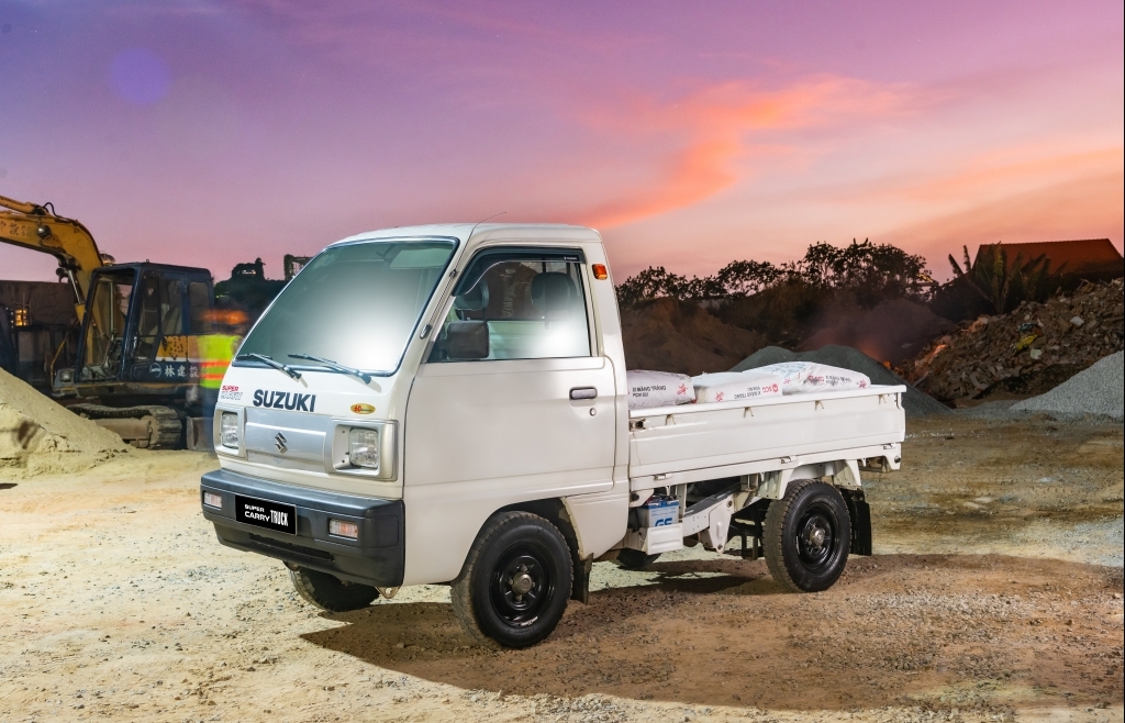 Carry Truck, tải 5 tạ chuyên trị hàng vật liệu xây dựng nặng đô