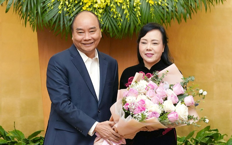 thu tuong bieu duong nguyen bo truong bo y te nguyen thi kim tien