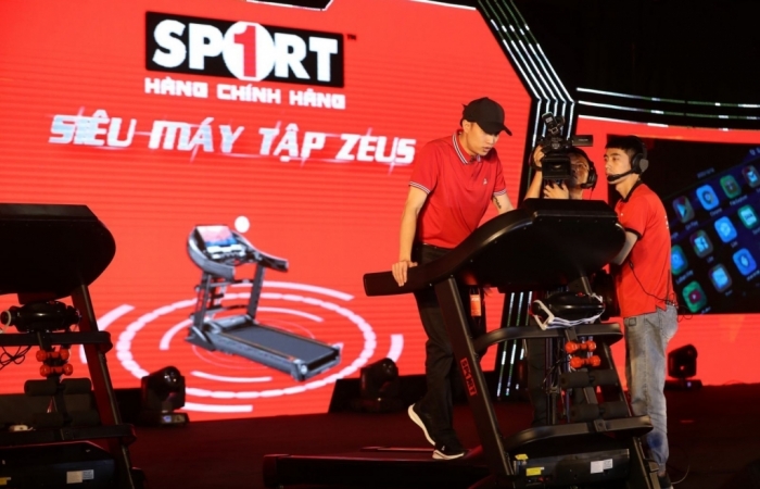 Công ty Thể thao Đức Trung ra mắt bộ đôi máy tập công nghệ số