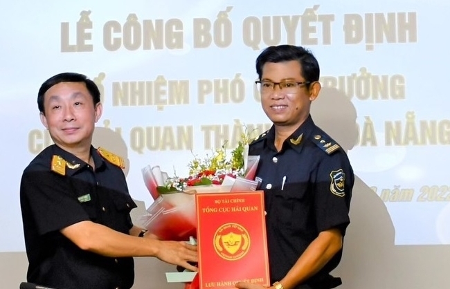 Ông Phạm Duy Nhất được bổ nhiệm làm Phó Cục trưởng Cục Hải quan Đà Nẵng