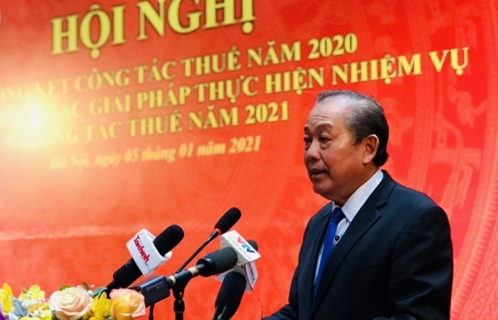 Phó Thủ tướng Trương Hoà Bình: Ngành Thuế cần quyết tâm chống "virus trì trệ"