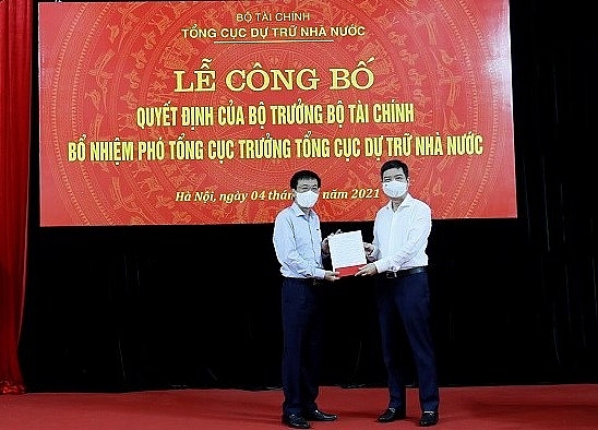 Bổ nhiệm tân Phó Tổng cục trưởng Tổng cục Dự trữ Nhà nước