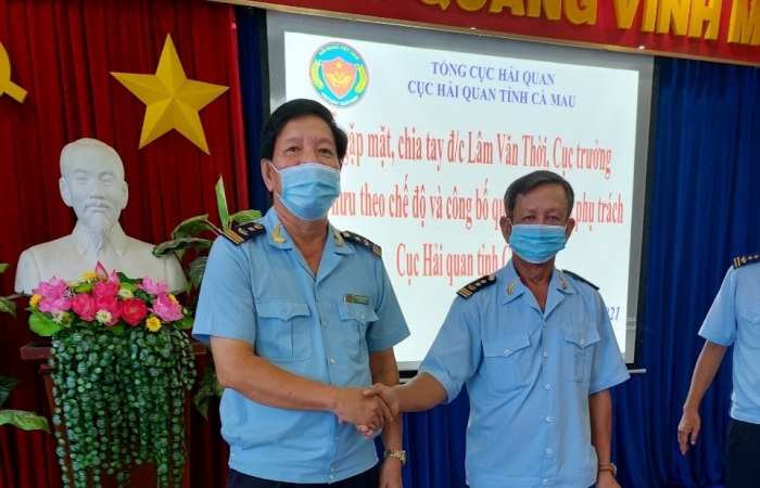 Ông Nguyễn Minh Chiếm phụ trách Cục Hải quan Cà Mau từ  ngày 1/9