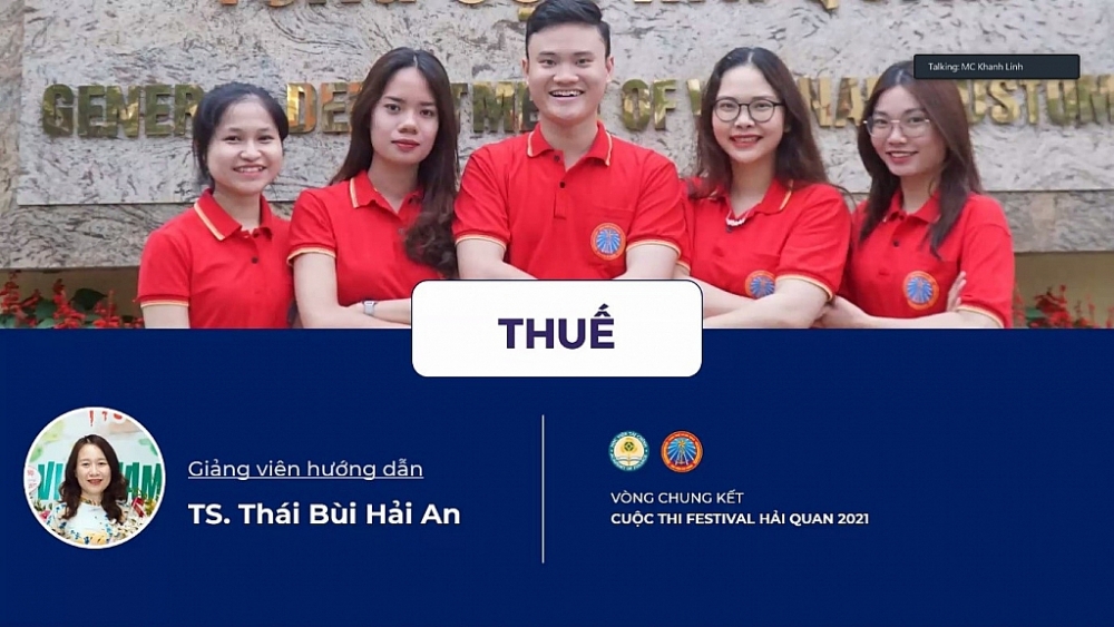 Chung kết cuộc thi tìm hiểu về Hải quan - Festival Hải quan 2021