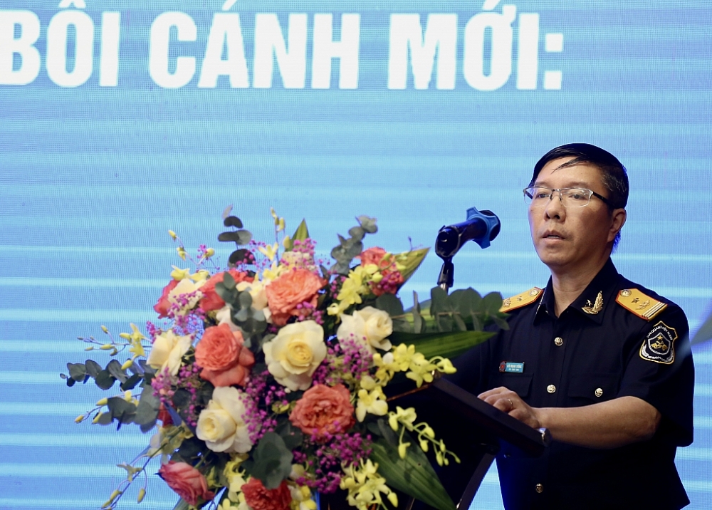 Phó Tổng cục trưởng Lưu Mạnh Tưởng phát biểu tại hội thảo. Ảnh: H.Nụ