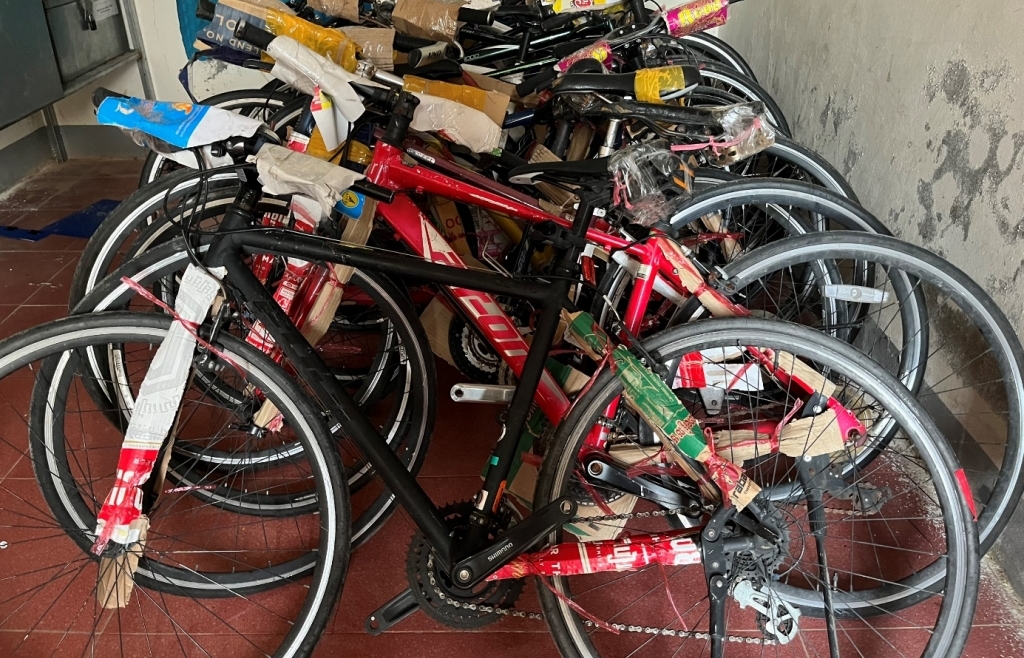 Hà Tĩnh phát hiện, xử lý lô xe đạp “bãi” nhập lậu