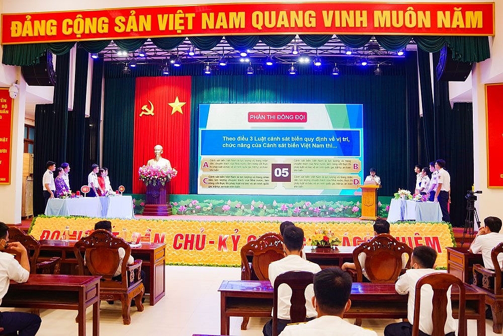 Triển khai thi trực tuyến toàn quốc tìm hiểu Luật Cảnh sát biển Việt Nam