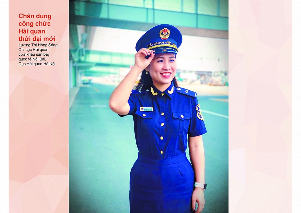 10 ảnh, bộ ảnh đạt giải Khuyến khích “Nét đẹp công chức Hải quan Việt Nam trong trang phục mới”