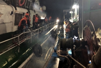 Cảnh sát biển liên tiếp cứu nạn ngư dân trên biển