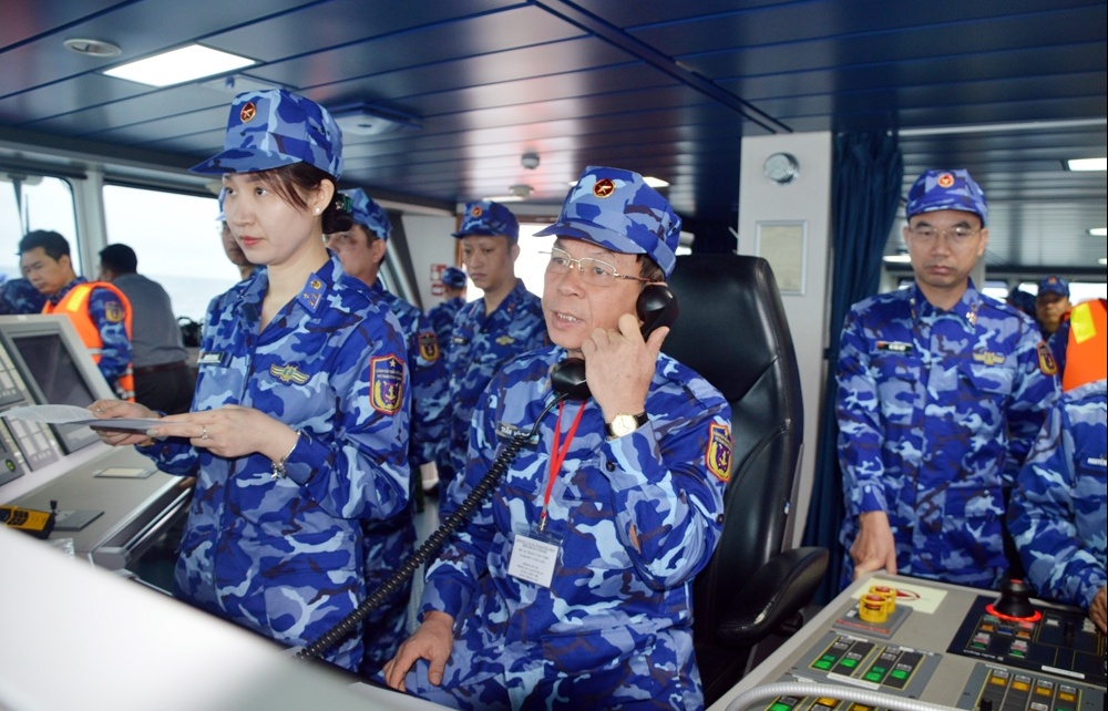Cảnh sát biển hợp tác quốc tế đấu tranh với tội phạm trên biển