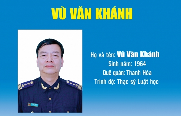 Infographics: Tân Hiệu trưởng Trường Hải quan Việt Nam Vũ Văn Khánh