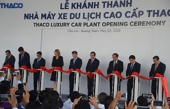 Đầu tư 4.500 tỷ đồng, Thaco khánh thành nhà máy sản xuất xe du lịch cao cấp