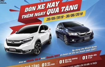 Honda Việt Nam khuyến mãi cho CR-V và City