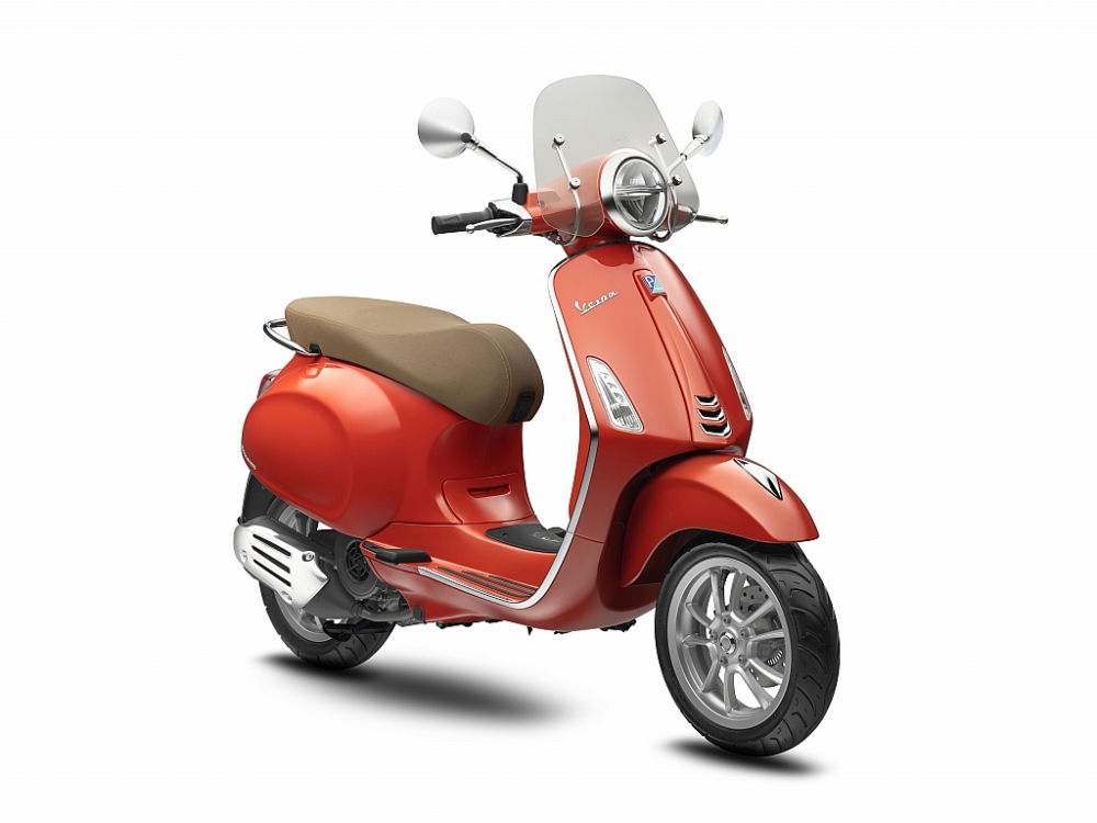 Vespa tung bộ sưu tập màu mới Vespa tung bộ sưu tập màu mới