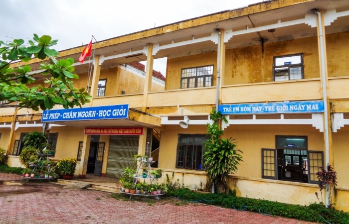 GE Foundation hỗ trợ 73.000 USD khắc phục hậu quả thiên tai cho trường học ở tỉnh Quảng Ngãi