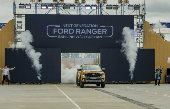 Vua bán tải, Ford Ranger 2022 chính thức xuất hiện tại Việt Nam