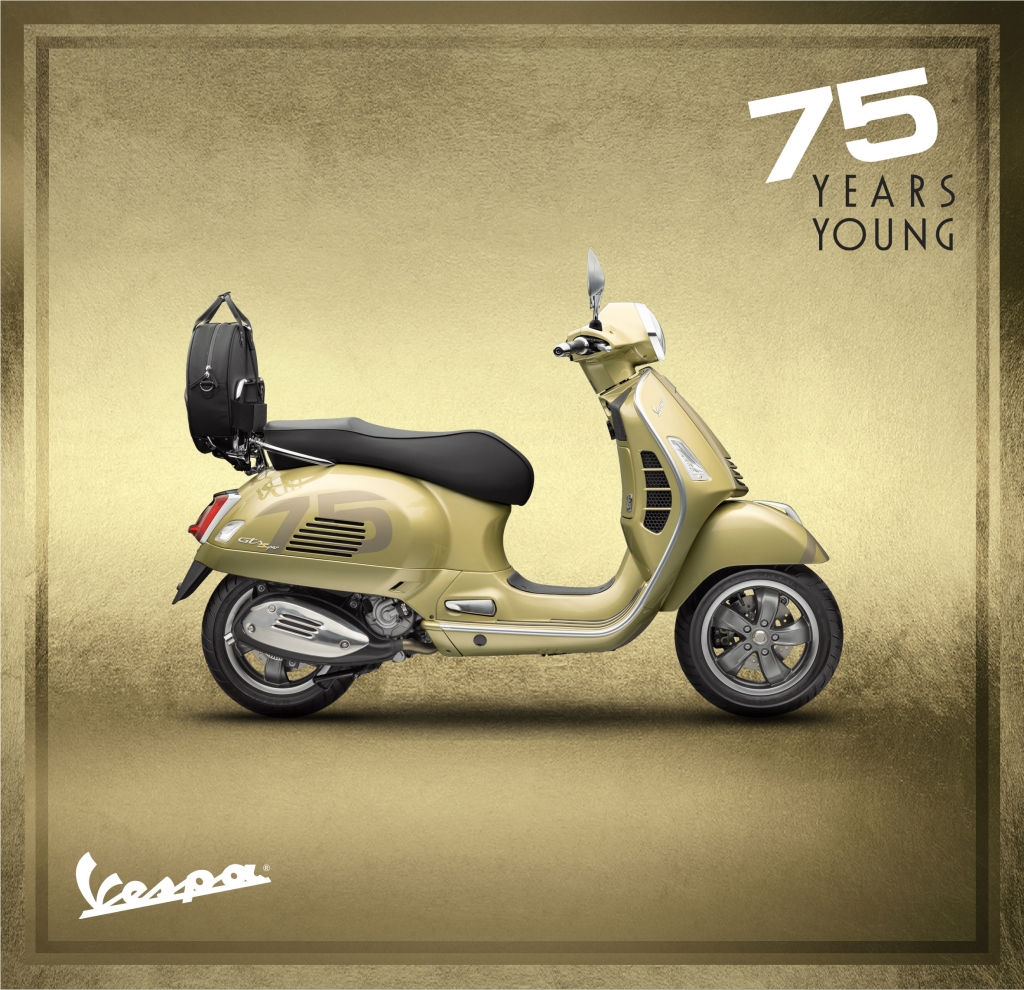Kỷ niệm 75 năm thương hiệu Vespa, Piaggio Việt Nam tung phiên bản đặc biệt