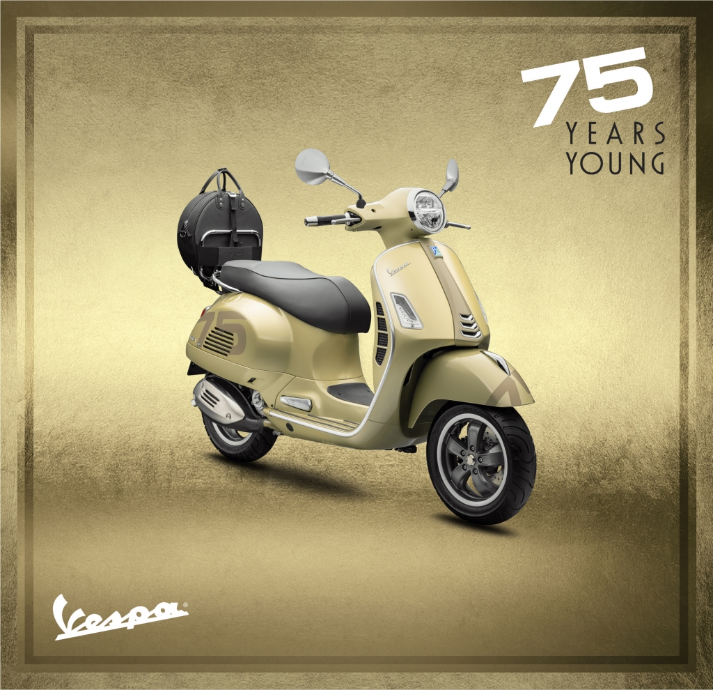 Kỷ niệm 75 năm thương hiệu Vespa, Piaggio Việt Nam tung phiên bản đặc biệt